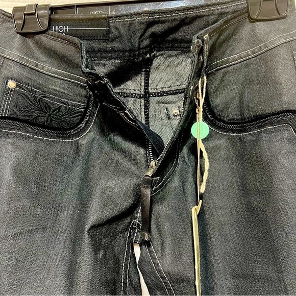 NWT HIGH-EVERYDAY COUTURE High Use Savvy Dark Blue Jeans, Size 26 - Picture 15 of 16